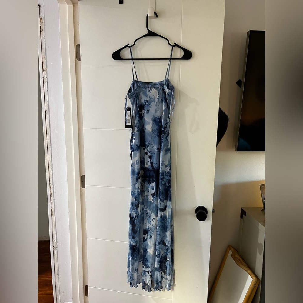 BEBE Blue Dress - Picture 2 of 7